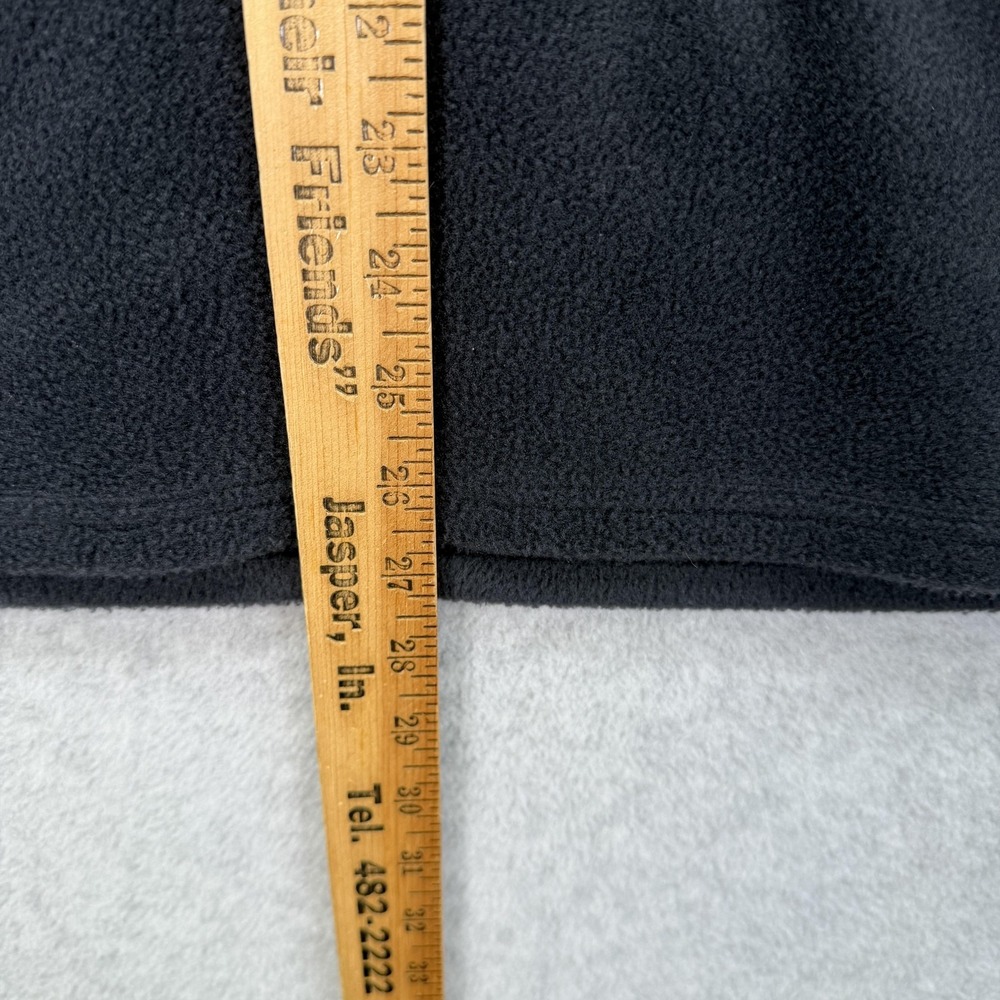 Columbia Sweater Womens 1X Plus Black Benton Springs 1/2 Snap Fleece Pullover - Picture 5 of 8